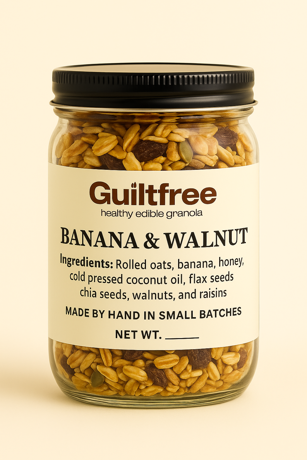 Banana Walnut Granola