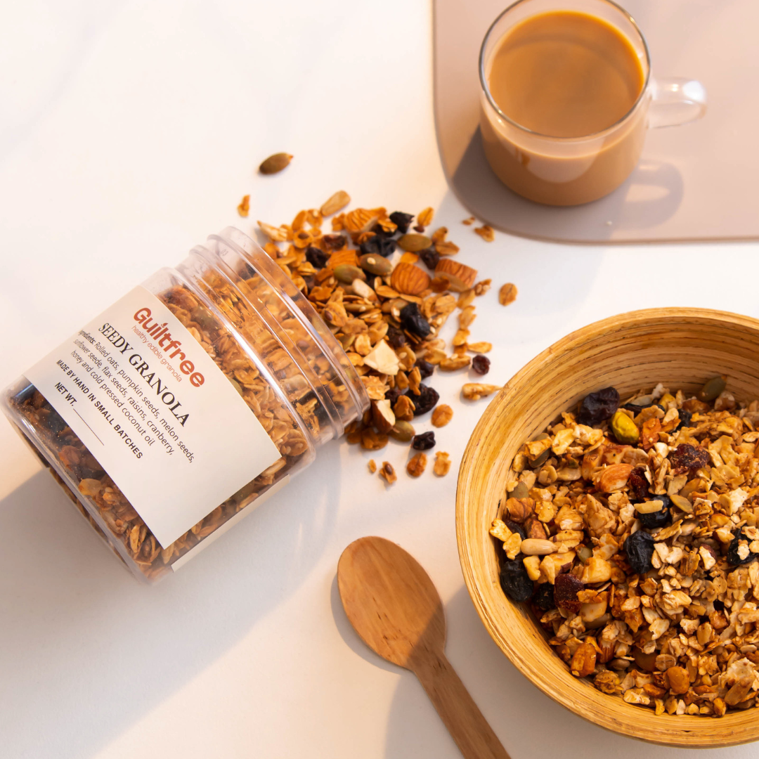 👉 Seedy Granola — High Fiber Breakfast That Keeps You Full