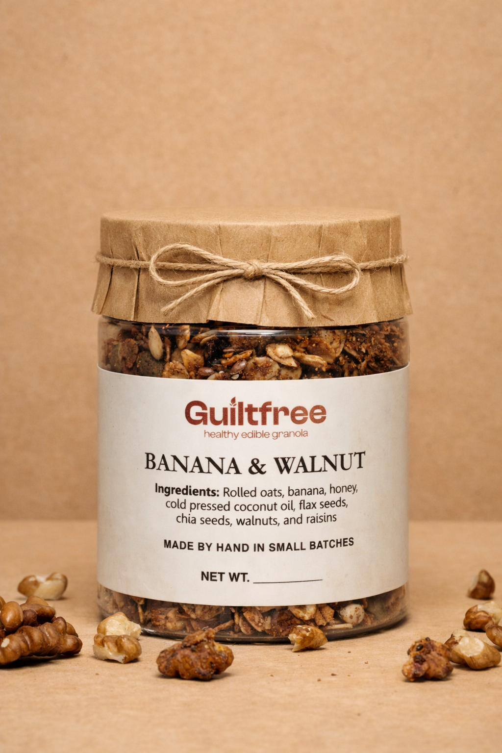 Banana Walnut Granola